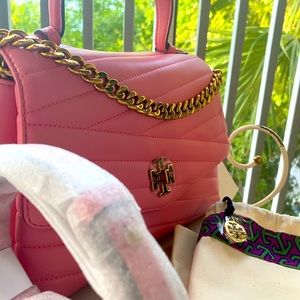 Tory Burch Kira Chevron Top Handel Satchel